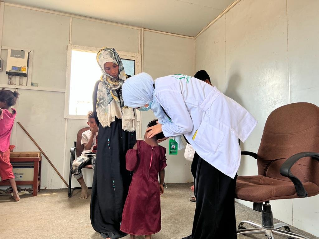 Consultation médicale au Yémen avec notre équipe médicale